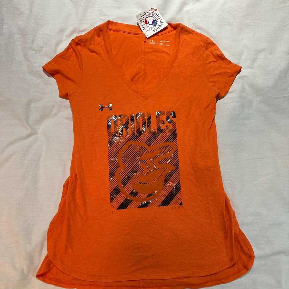 Women’s Under Armour Baltimore Orioles T-shirt! Size XS, NWT!